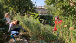 Foto vom Eltern-Kind-Bautag 2020